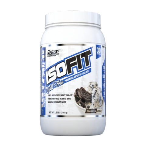ISOFIT Cookies & Cream 30 Servings by Nutrex Research