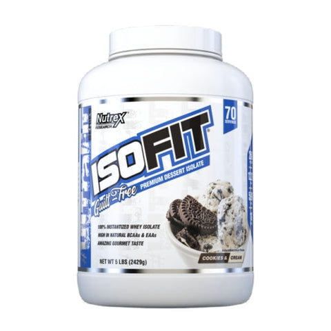 ISOFIT Cookies & Cream 70 Servings by Nutrex Research