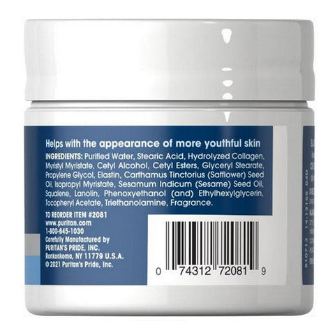 Puritan's Pride, Elastin Firming Cr��me, 4 Oz