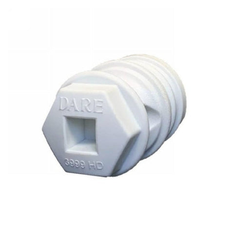 Dare, Hex Head Insulator White, 1 Each
