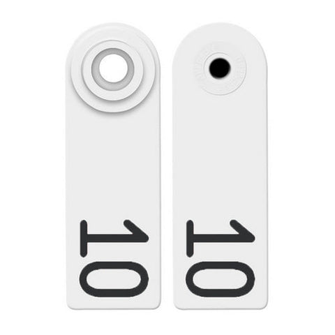 Allflex, Allflex Global Sheep & Goat Numbered Tags 1-25 White, 1 Count