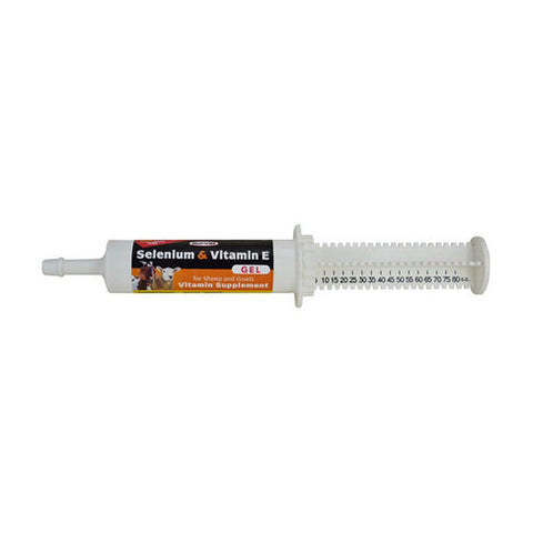 Durvet, Selenium & Vitamin E Gel for Sheep and Goats, 80 Ml