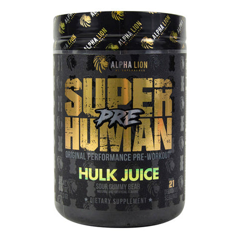 Alpha Lion, Superhuman Pre, Hulk Juice 21 Each