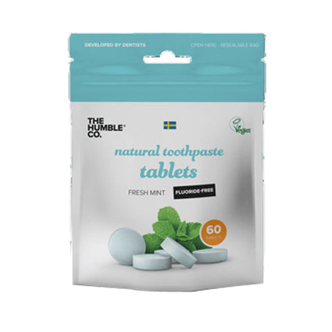 The Humble Co, Dental Tablets Charcoal Fluoride Free, 60 Count