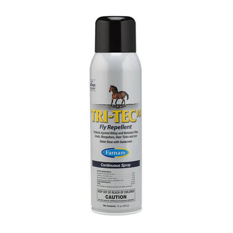 Farnam, Tri-Tec 4 Horse Fly SprayAerosol, 15 Oz