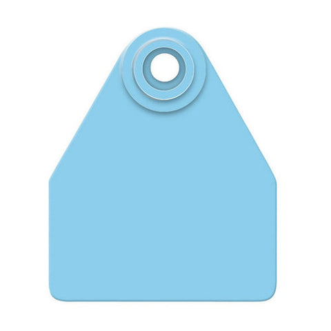 Allflex, Allflex Global Medium Blank Tags Blue 25's, 1 Count