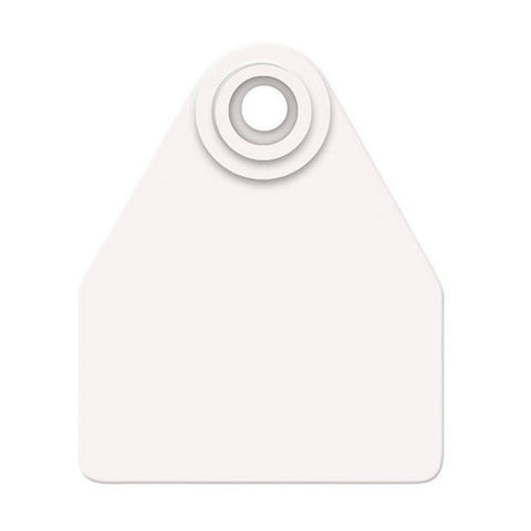 Allflex, Allflex Global Medium Blank Tags White 25's, 1 Count