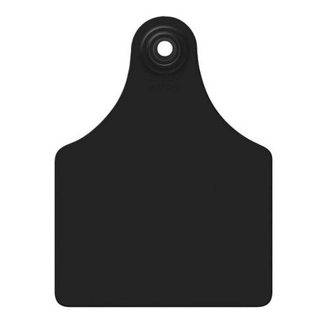 Allflex, Allflex Global Maxi Blank Tags Black 25's, 1 Count