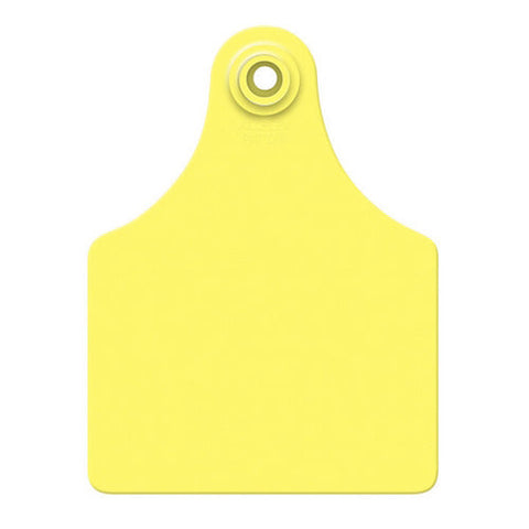 Allflex, Allflex Global Maxi Blank Tags Yellow 25's, 1 Count