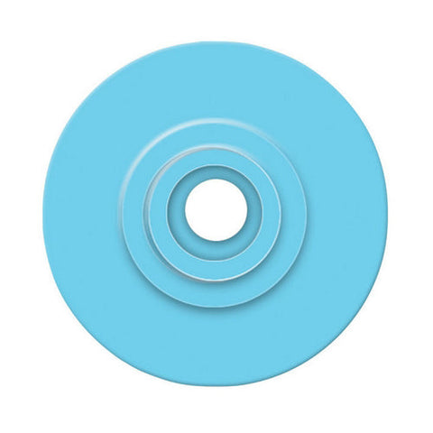 Allflex, Allflex Global Small Round Blank Female Tags Blue 25's, 1 Count