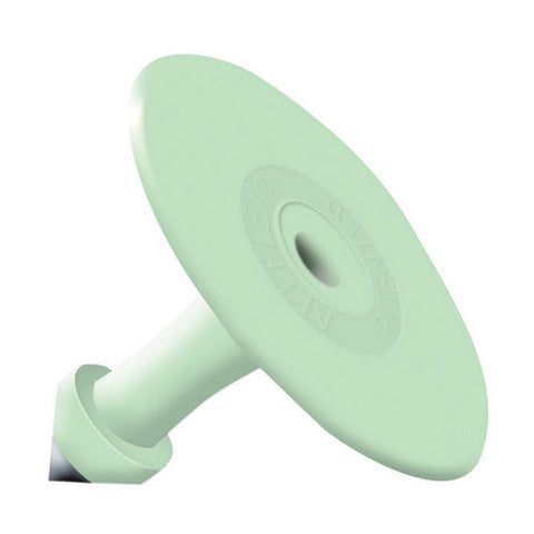 Allflex, Allflex Global Small Round Blank Male Tags Green 25's, 1 Count