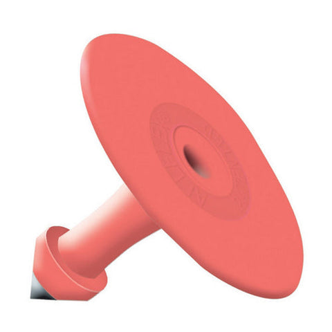 Allflex, Allflex Global Small Round Blank Male Tags Red 25's, 1 Count