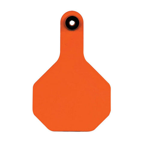 Y-Tex, Y-Tex 3-Star Medium Blank All-American Ear Tags Orange 25's, 1 Count