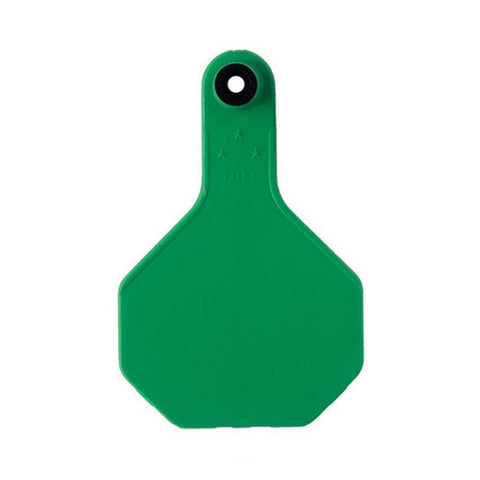 Y-Tex, Y-Tex 3-Star Medium Blank All-American Ear Tags Green 25's, 1 Count