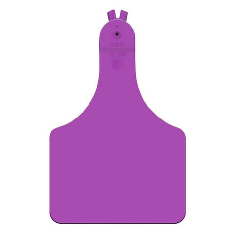 Allflex, ATag Blank Cow ID Ear Tags Purple 25's, 1 Count