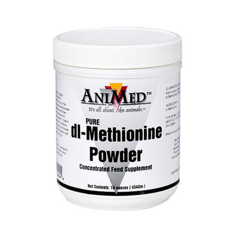 Animed, Pure Dl-Methionine Powder, 16 Oz