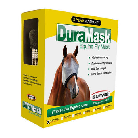 Durvet, Duramask Equine Fly Mask Without Ears Without Ears Pony/Foal, 1 Each