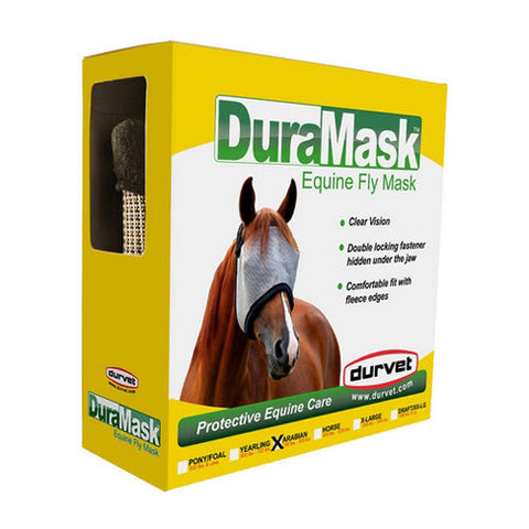 Durvet, Duramask Equine Fly Mask Without Ears Without Ears Arabian, 1 Each