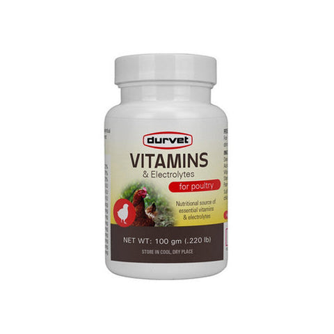 Durvet, Vitamins & Electrolytes, 100 Grams