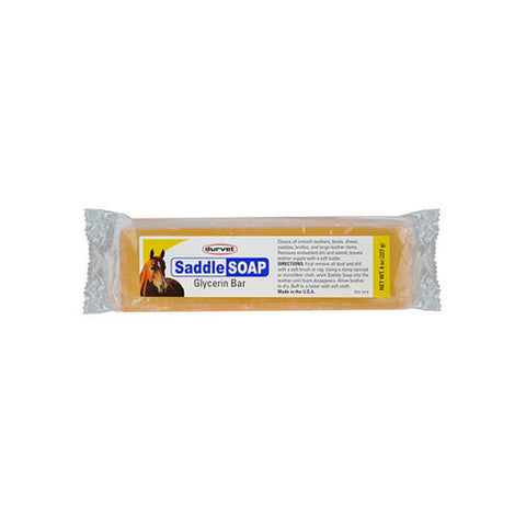 Durvet, Saddle Soap Glycerin Bar, 8 Oz