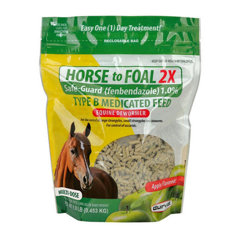 Durvet, Horse To Foal 2X Dewormer, 1 Lb