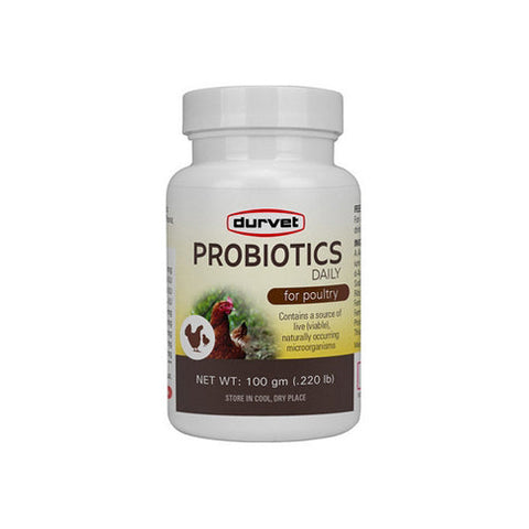 Durvet, Probiotics Daily Poultry Supplement, 100 Grams