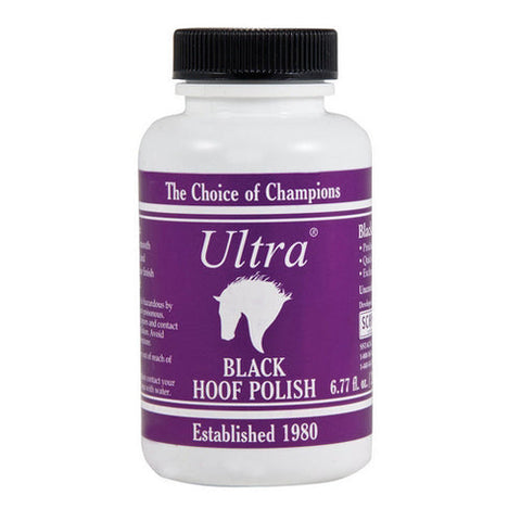 Ultra, Ultra Hoof Polish Black, 6.77 Oz