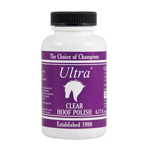 Ultra, Ultra Hoof Polish Clear, 6.77 Oz