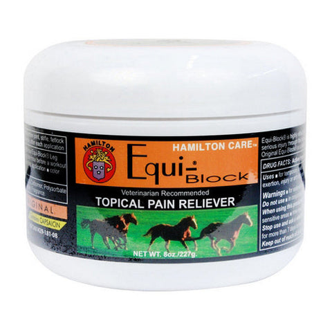 Hamilton, Equi-Block Topical Pain Reliever for Horses, 8 Oz