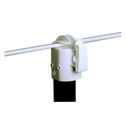 Gallagher, Steel Post Topper Insulators White, 10 Count