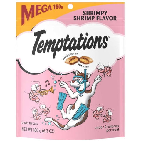 Pedigree, Whiskas Temptations Shrimp, 6.35 Oz