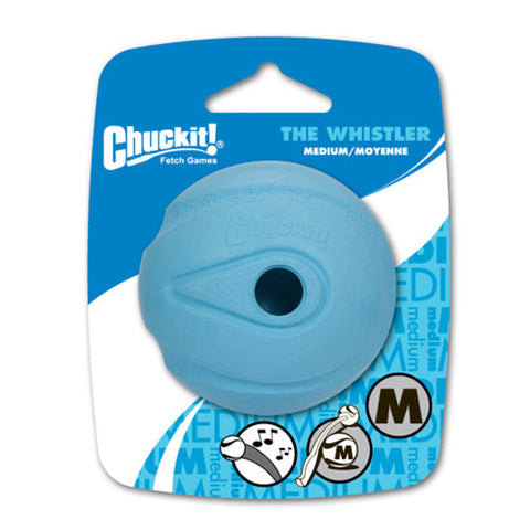 Chuckit!, Chuckit! The Whistler Ball Dog Toy, Assorted, 1 Each/Medium