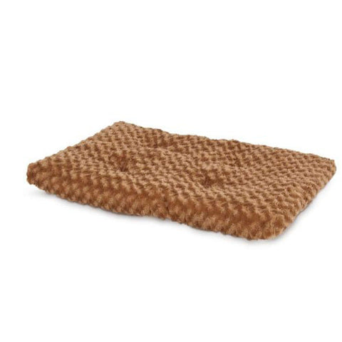 Petmate, Petmate Plush Kennel Dog Mat, Tobacco Brown, 1 Each/23 in X 16 in