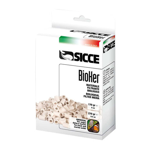 Sicce, Sicce WHALE & SPACE EKO Replacement Bioker Ceramic Biological MEDIA - 270G, 1 Each/270 g