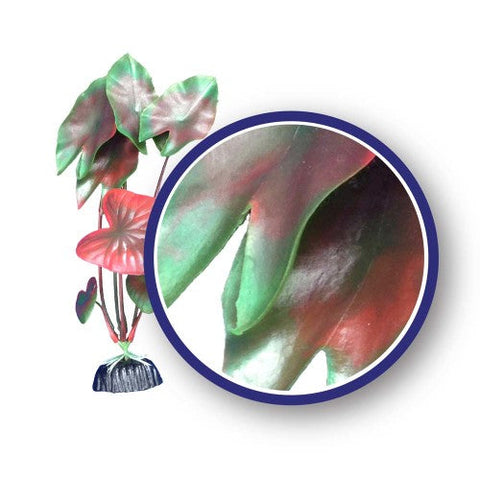 Weco, Weco Products Freshwater Series Tiger Lotus Aquarium Plant, Red, 1 Each/18 in