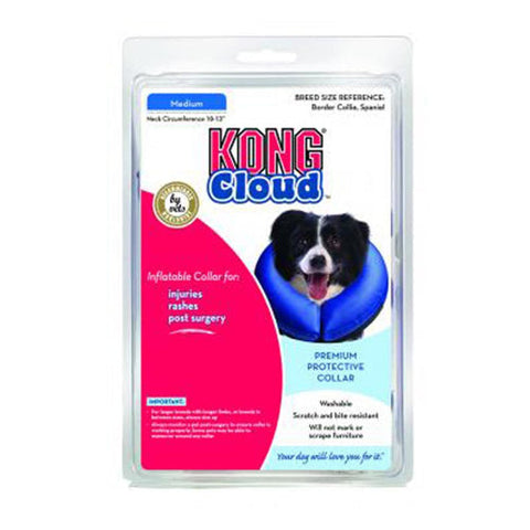 Kong, KONG Inflatable E-Collar, Blue, 1 Each/Medium