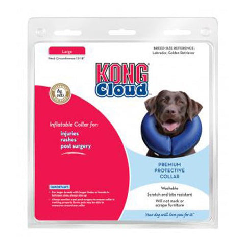Kong, KONG Inflatable E-Collar, Blue, 1 Each/Large
