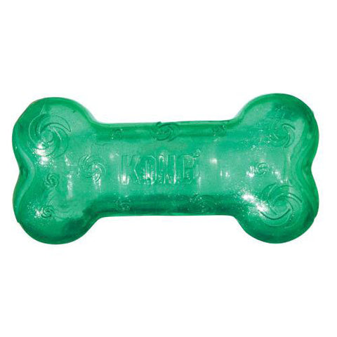 Kong, KONG Squeezz Crackle Bone Dog Toy, Assorted, 1 Each/Large