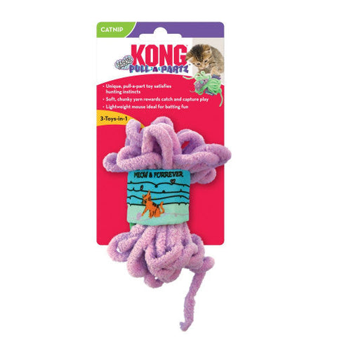 Kong, KONG Pull-A-Partz Yarnz Cat Toy, 1 Each