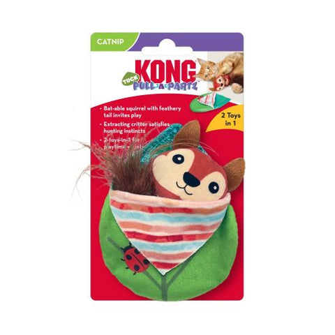 Kong, KONG Pull-A-Partz Tuck Cat Toy, 1 Each/One Size
