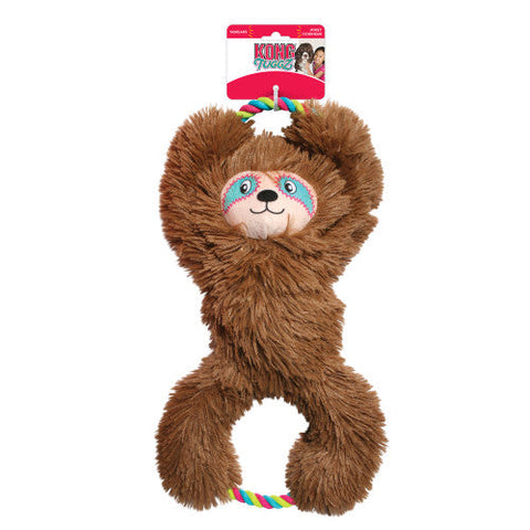 Kong, KONG Tuggz Dog Toy Sloth, Brown, 1 Each/XL