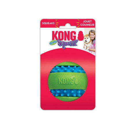 Kong, KONG Squeezz Goomz Ball Dog Toy, 1 Each/Large