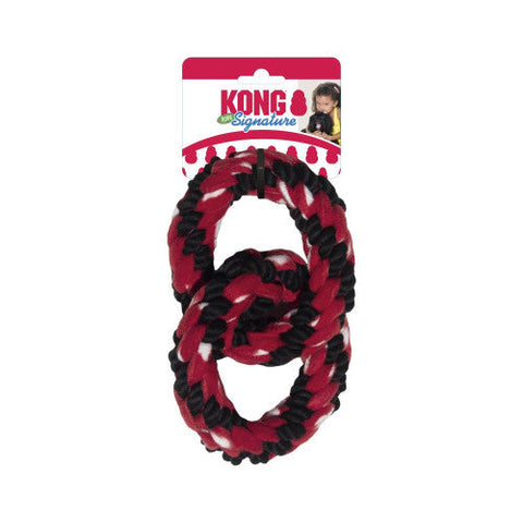 Kong, KONG Signature Rope Double Ring Tug Dog Toy, 1 Each