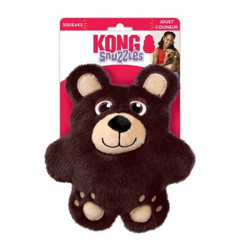 Kong, KONG Snuzzles Dog Toy, Bear, 1 Each/Medium