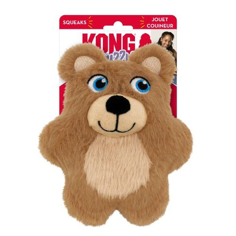 Kong, KONG Snuzzles Kiddos Dog Toy, Teddy, 1 Each/Small