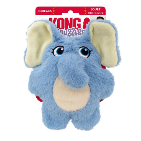Kong, KONG Snuzzles Kiddos Dog Toy, Elephant, 1 Each/Small