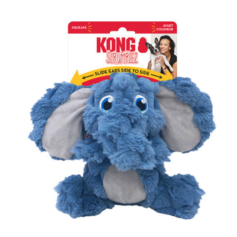 Kong, KONG Scrumplez Dog Toy, Elephant, 1 Each/Medium