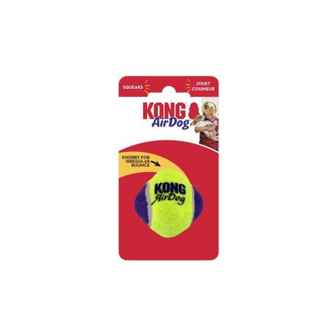 Kong, KONG Airdog Squeaker Knobby Ball Dog Toy, 1 Each/MD/Large