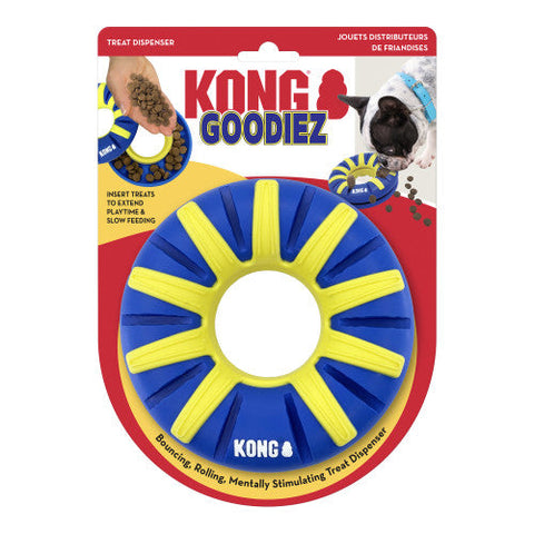 Kong, KONG Goodiez Treat Dispenser Ring Dog Toy, 1 Each/Medium