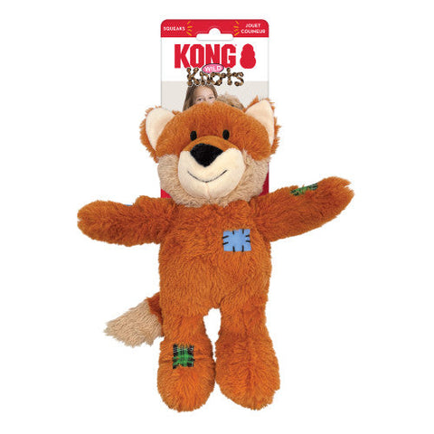 Kong, KONG Wild Knots Dog Toy, Fox, 1 Each/MD/Large